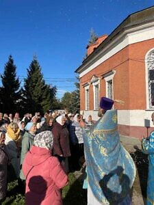 Престольный праздник в Иверском храме села Растуново г.о. Домодедово