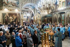 Принесение Казанской иконы Божией Матери в Троицкий кафедральный собор Подольска