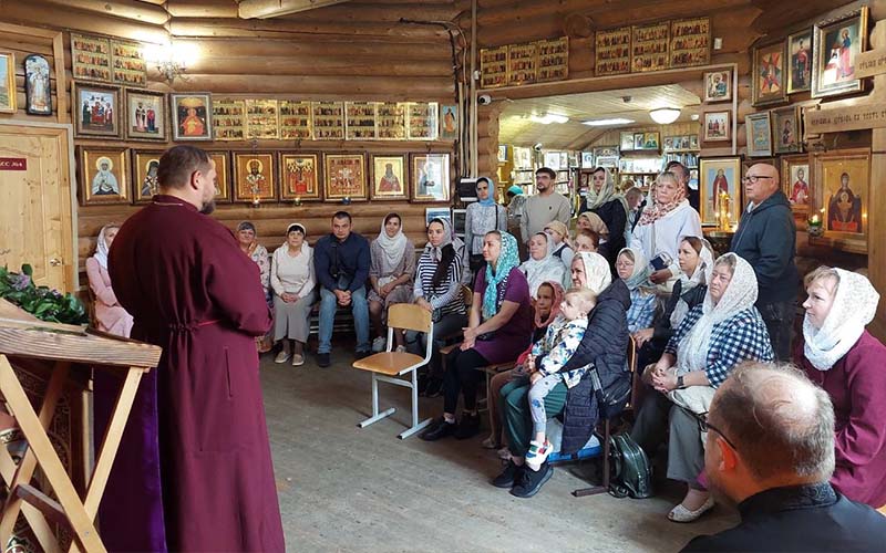 Родительское собрание в воскресной школе Никольского храма города Подольска