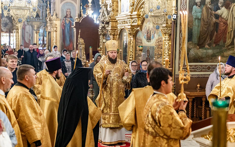 Всенощное бдение накануне Недели 16-й по Пятидесятнице