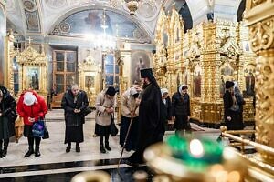 Всенощное бдение накануне празднования Иерусалимской иконе Божией Матери