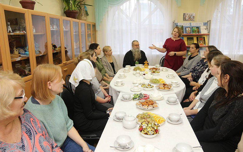 Встреча с педагогами и родительским активом дошкольного отделения Востряковского лицея №1 г.о. Домодедово