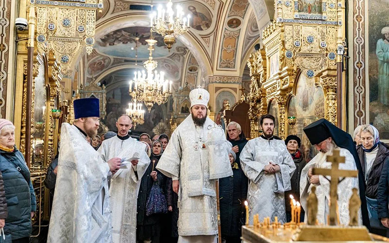 Архиерейское богослужение в Димитриевскую родительскую субботу