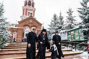 Архиерейское богослужение в Казанском храме города Котельники