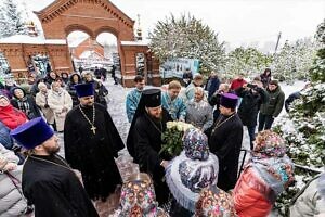 Архиерейское богослужение в Казанском храме города Котельники