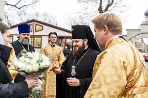 Архиерейское богослужение в Космо-Дамианском храме села Меткино г.о. Домодедово