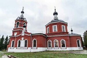 Архиерейское богослужение в Крестовоздвиженском храме села Юсупово г.о. Домодедово