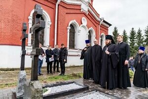 Архиерейское богослужение в Крестовоздвиженском храме села Юсупово г.о. Домодедово