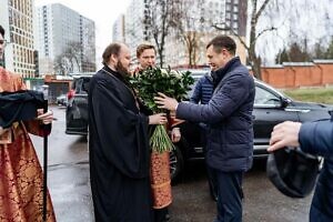 Архиерейское богослужение в Петропавловском храме города Лыткарино