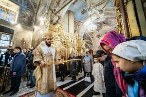 Архиерейское богослужение в Троицком кафедральном соборе Подольска 03 11 2024