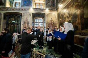 Архиерейское богослужение в Троицком кафедральном соборе Подольска 03 11 2024