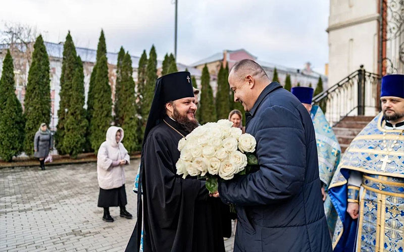 Архиерейское богослужение во Всехсвятском храме города Серпухова