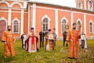 День памяти великомученика Димитрия Солунского в Преображенском храме посёлка Михнево г.о. Ступино