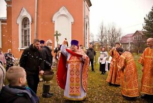 День памяти великомученика Димитрия Солунского в Преображенском храме посёлка Михнево г.о. Ступино