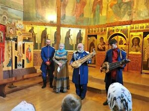 Концерт духовной песни на приходе Воскресенского храма села Городня г.о. Ступино