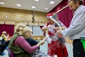 Осенний праздник в группе психолого-педагогической помощи детям с проблемами здоровья «Доброе сердце» при детском доме творчества города Лыткарино