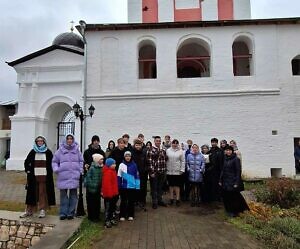 Паломническая поездка учащихся школы №2 города Ступино в Белопесоцкий монастырь