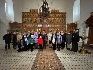 Паломническая поездка учащихся школы №2 города Ступино в Белопесоцкий монастырь