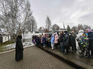 Поездка учащихся Православной гимназии при Владычнем монастыре в Малоярославец