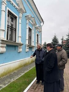 Посещение Покровского храма села Покров г.о. Подольск древлехранителем Подольской епархии