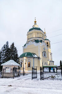 Архиерейское богослужение в Илиинском храме города Серпухова