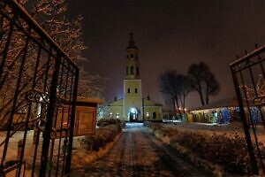 Архиерейское богослужение в Никольском храме посёлка Володарского Ленинского г.о