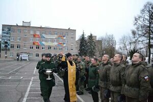 Начало зимнего периода обучения личного состава воинской части №30663 в Чехове