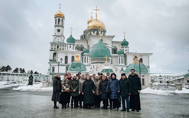 Паломническая поездка прихожан храма блаженной Ксении Петербургской деревни Слобода Ленинского г.о. в Ново-Иерусалимский и Саввино-Сторожевский монастыри