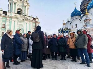 Паломническая поездка прихожан Троицкого храма в Наташине города Люберцы в Свято-Троицкую Сергиеву лавру