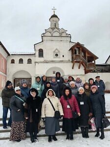 Паломническая поездка прихожан Знаменского храма в Старой Кашире города Ступино в монастыри города Серпухова