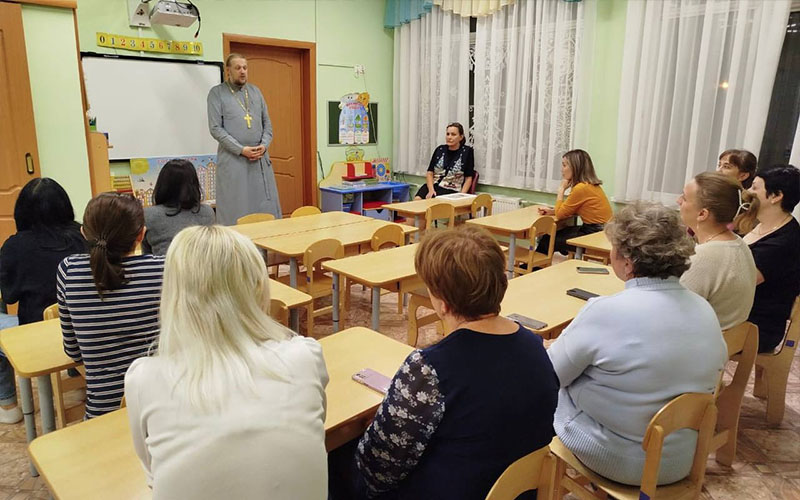 Родительское собрание в детском саду «Василёк» села Молоково Ленинского г.о