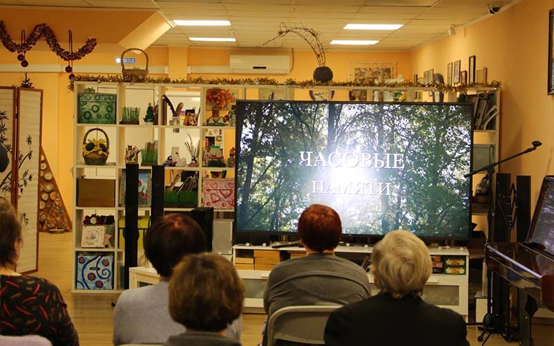 Встреча активистов Клуба православных журналистов «Стриж» при газете Чеховского благочиния «Добрый пастырь» с участниками проекта «Активное долголетие»