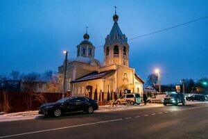 Архиерейское богослужение в Христорождественском храме мкрн. Барыбино города Домодедово