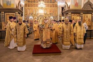 Божественная литургия во второй день праздника Рождества Христова в Коломне