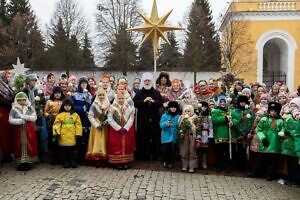 Божественная литургия во второй день праздника Рождества Христова в Коломне