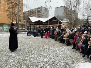 Рождественская программа для прихожан Свято-Троицкого храма в Наташине города Люберцы