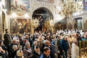 Всенощное бдение накануне праздника Рождества Христова