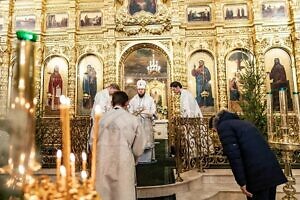 Всенощное бдение накануне праздника Рождества Христова